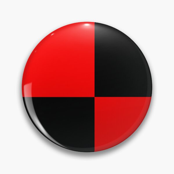 Item preview, Quarters - Black and Red designed and sold by JustPatterns2.
