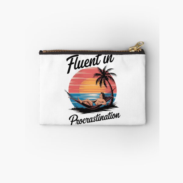 Item preview, Fluent In Procrastination designed and sold by CerativeHymns.