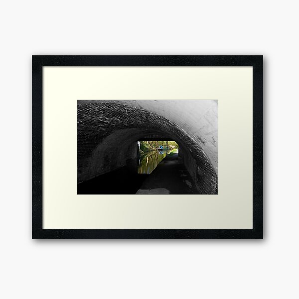Tunnel vision Framed Art Print