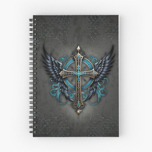 Item preview, Ornate Cross with Wings. designed and sold by nicky2342.