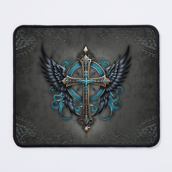 Item preview, Ornate Cross with Wings. designed and sold by nicky2342.