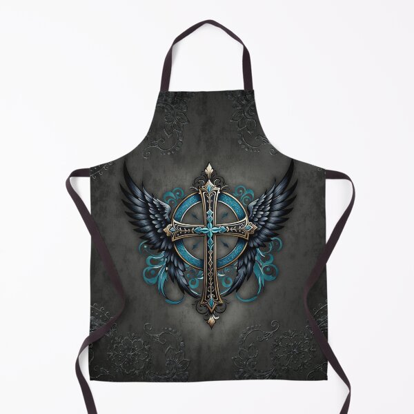 Item preview, Ornate Cross with Wings. designed and sold by nicky2342.