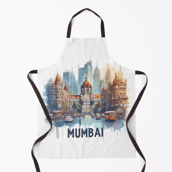 Item preview, Mumbai India City Skyline Emblem designed and sold by francous03.