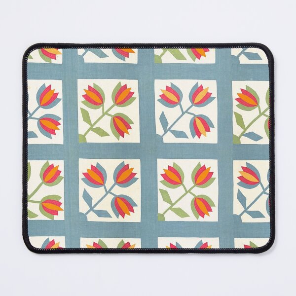 Item preview, Vintage American Tulip Quilt  designed and sold by AnimaliaStar.