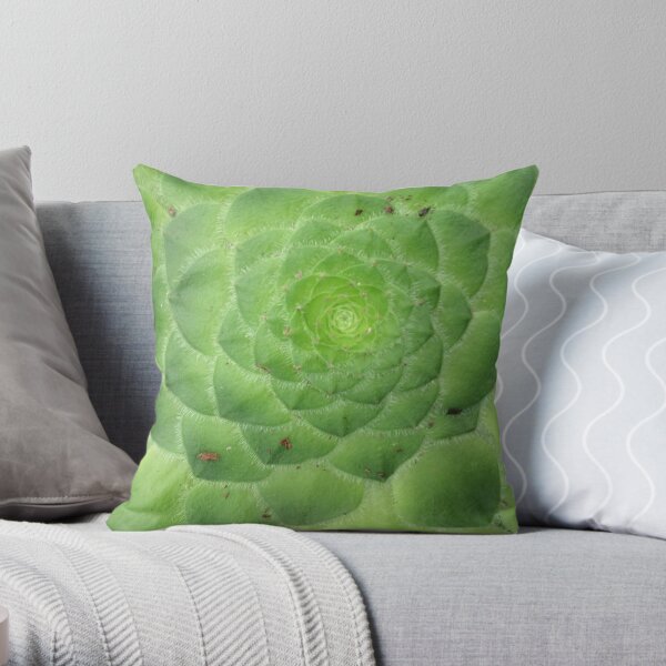 Succulent Throw Pillow