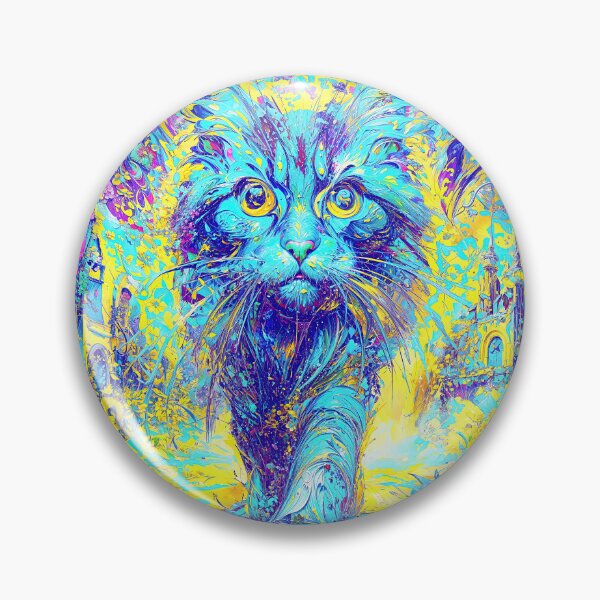 Item preview, Mystical Cat’s Colorful Realm Journey designed and sold by blackhalt.