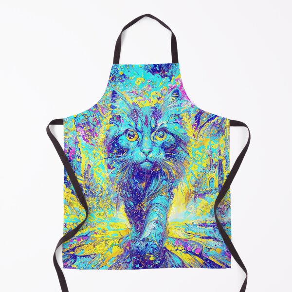 Item preview, Mystical Cat’s Colorful Realm Journey designed and sold by blackhalt.