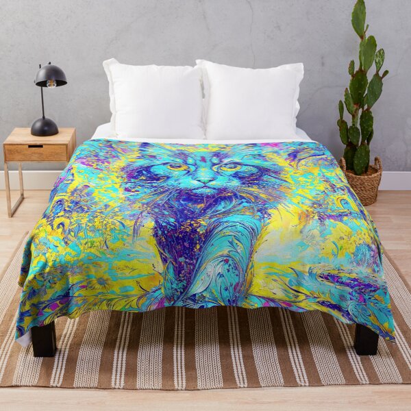 Item preview, Mystical Cat’s Colorful Realm Journey designed and sold by blackhalt.