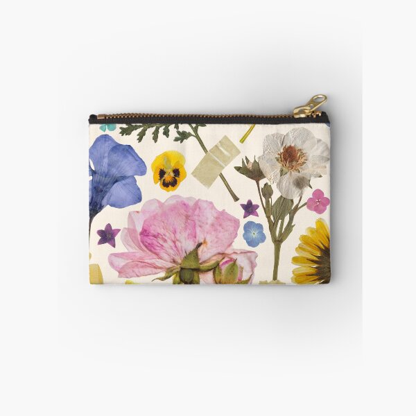 Item preview, Boho Pressed Wildflowers with wild roses, fern, daisy, dandelion, floral pattern designed and sold by TheLoveShop.