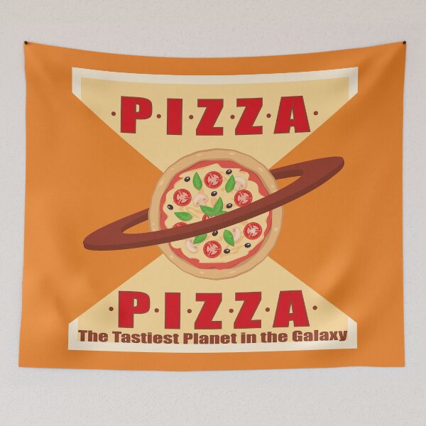 Item preview, Retro Pizza Planet designed and sold by Art-of-Rory.
