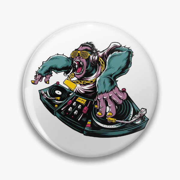 Item preview, DJ Gorilla designed and sold by CookiesMerch.