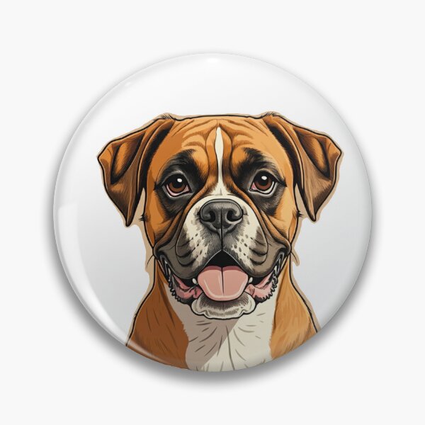 Item preview, Boxer breed digital artwork  designed and sold by EleanorBassett.