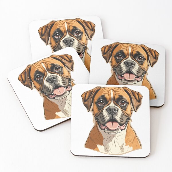 Item preview, Boxer breed digital artwork  designed and sold by EleanorBassett.