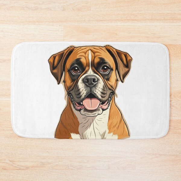 Item preview, Boxer breed digital artwork  designed and sold by EleanorBassett.