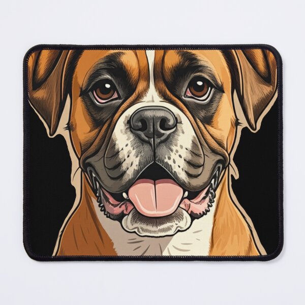 Item preview, Boxer breed digital artwork  designed and sold by EleanorBassett.