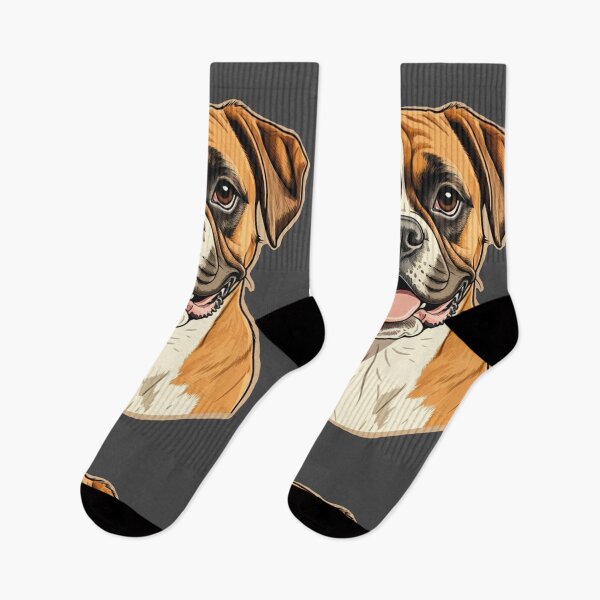 Item preview, Boxer breed digital artwork  designed and sold by EleanorBassett.