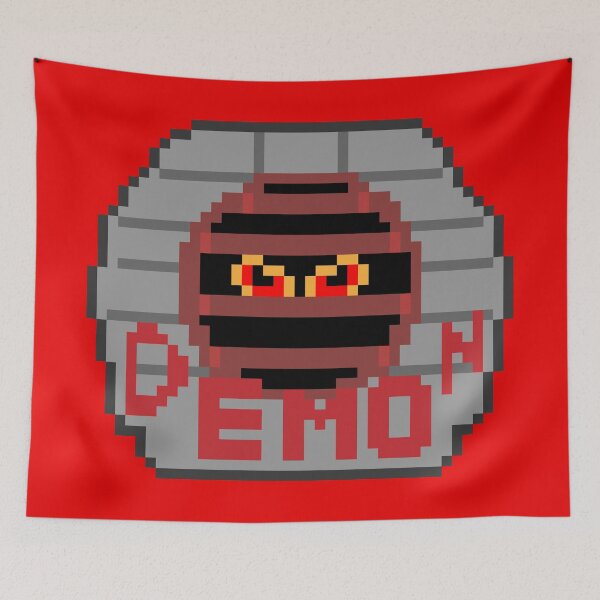 Item preview, Demon Roller Coaster Pixel Art  designed and sold by RollingRC.