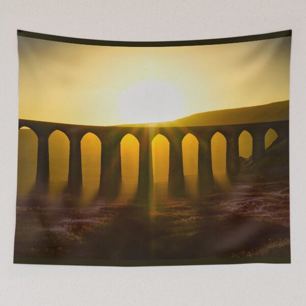 Item preview, Ribblehead Viaduct Sunset designed and sold by Alisonchambers2.