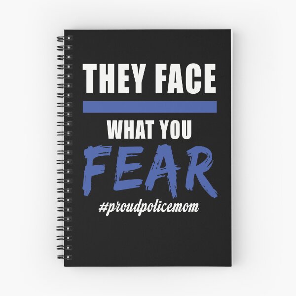 Item preview, Thin Blue Line - They Face What You Fear - Police Officer designed and sold by FernaRoje.