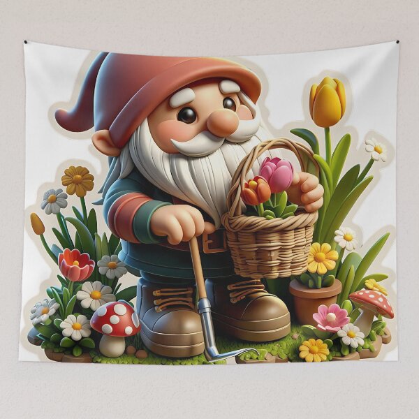 Item preview, Adorable Garden Gnome Adventure designed and sold by JavisSRDesign.