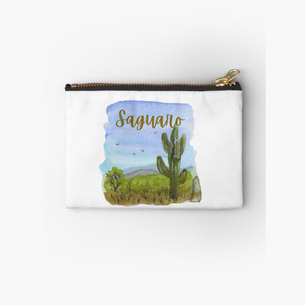 Artikelvorschau, Arizona State Saguaro Kaktus Trendy Aquarell T-Shirt Sticker entworfen und verkauft von ThinkNature!.