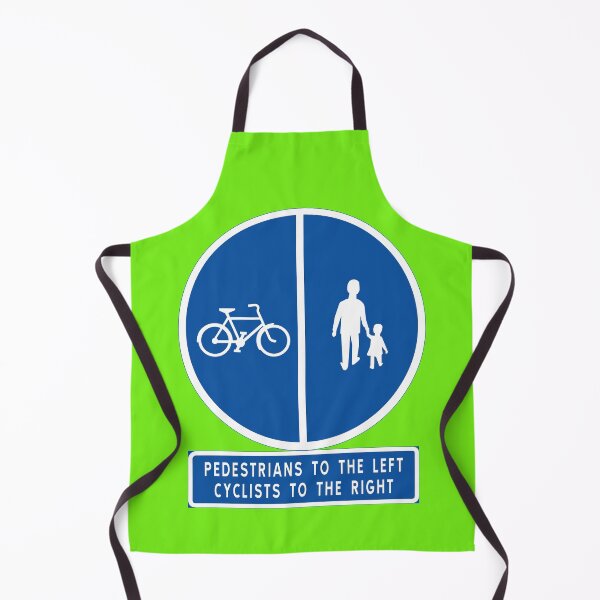 Item preview, Pedestrians and cyclists, and never the two collide designed and sold by ALF2023.