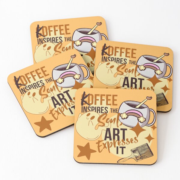 Item preview, "Koffee inspires the soul, Art expresses it" designed and sold by ArtKoffee.