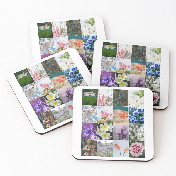 Item preview, Beautiful Flower Photo Collage designed and sold by ColorfulPrints.