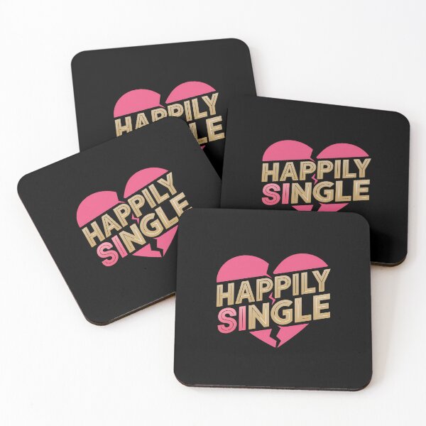 Item preview, Confidently Single Heart - Celebrate Freedom and Fun designed and sold by TKDigitalDesign.