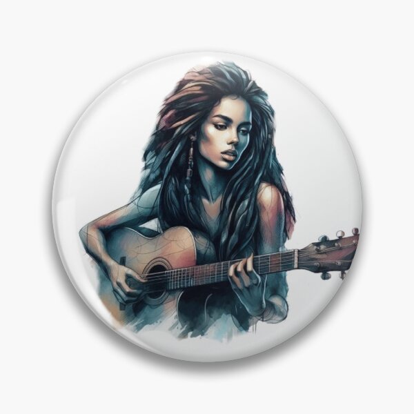 Item preview,  “Electric Harmonies: The Guitarist and his Bewitching Riffs” designed and sold by CHRIST5000.