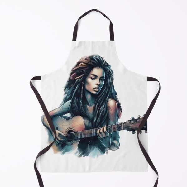 Item preview,  “Electric Harmonies: The Guitarist and his Bewitching Riffs” designed and sold by CHRIST5000.
