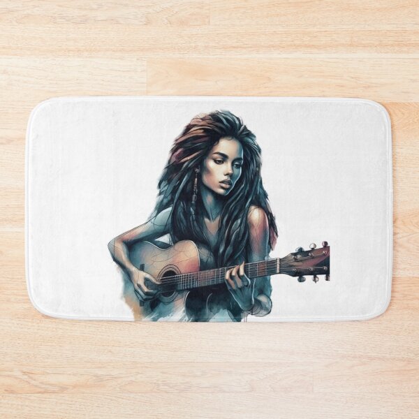 Item preview,  “Electric Harmonies: The Guitarist and his Bewitching Riffs” designed and sold by CHRIST5000.