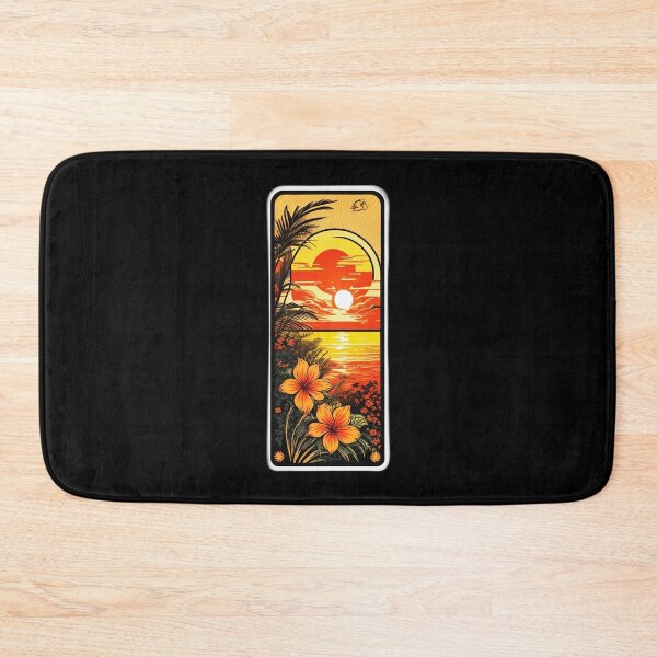 Item preview, Hawaii Window - Beach Orchids at Sunset by the Beach designed and sold by NautiChic.