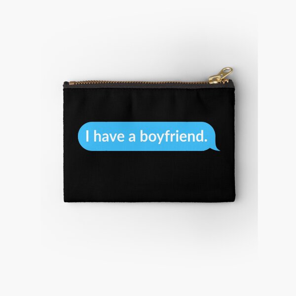 Item preview, i have a boyfriend text designed and sold by GLIMPSE-.