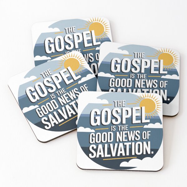 Item preview,  "The Gospel is the good news of salvation." designed and sold by Mcs Christianlifestyle.