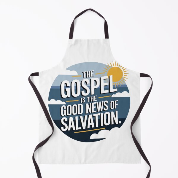 Item preview, "The Gospel is the good news of salvation." designed and sold by Mcs Christianlifestyle.