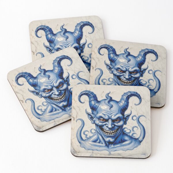Item preview, Blue devil designed and sold by Henri Banks.