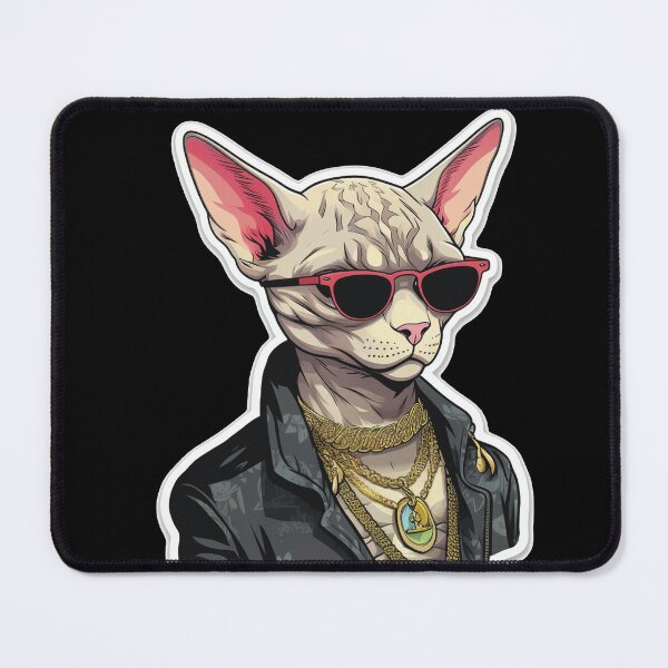 Item preview, Hip Hop Kitty: Bling and Black Jackets designed and sold by Pujo Design.