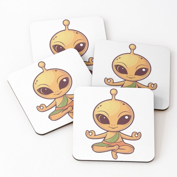 Item preview, Alien Sage Funny Yoga designed and sold by Vicky021.