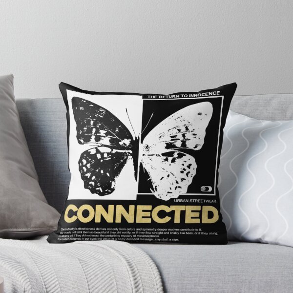 Item preview, Connected Butterfly - Urban Streetwear Aesthetic designed and sold by Margival.