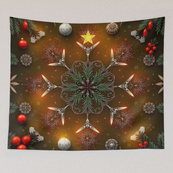 Item preview, Christmas pattern #46 designed and sold by Kaleidoscope Print.