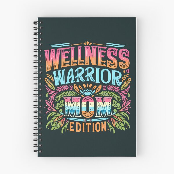 Item preview, Wellness Warrior Mom Edition, typography designed and sold by maxmaj.