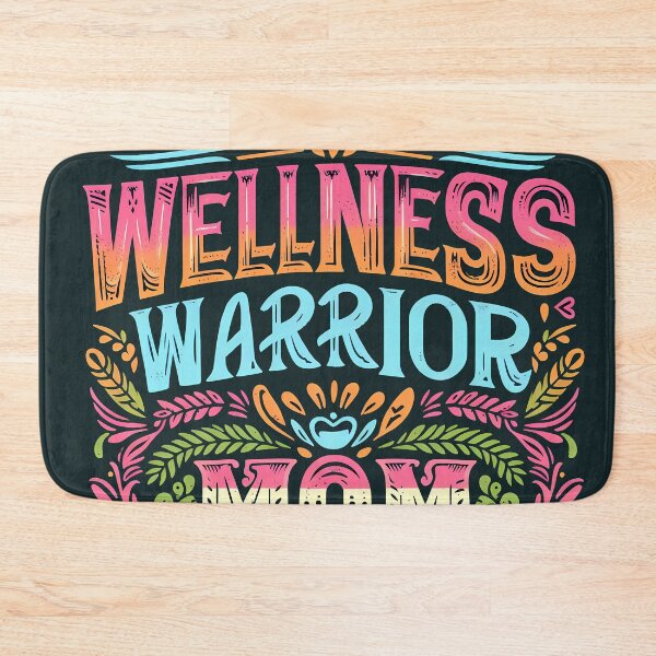 Item preview, Wellness Warrior Mom Edition, typography designed and sold by maxmaj.
