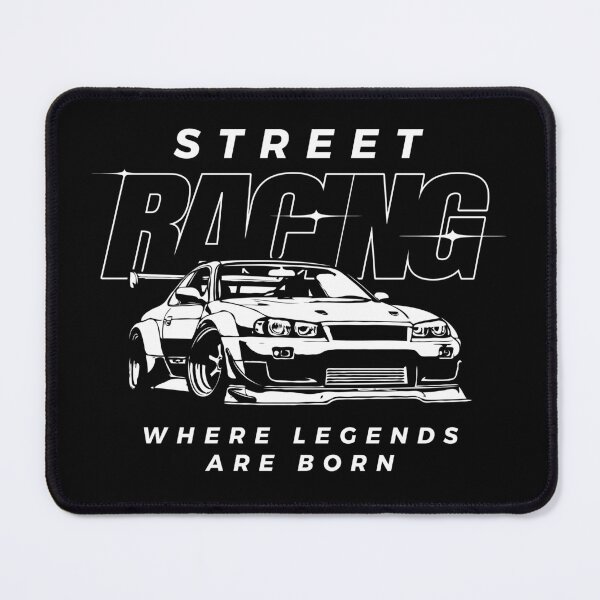 Item preview, Street Racing - Where Legends Are Born - Modern Street Racing designed and sold by RaceDayRags.