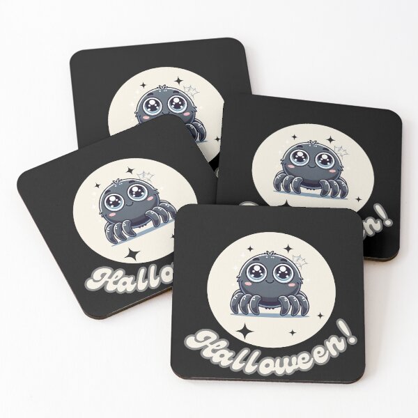 Item preview, Happy Halloween Spider - Cute Cartoon Style designed and sold by ARTYLOGY3645.