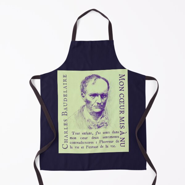 Item preview, Charles Baudelaire: Tout enfant, j’ai senti dans mon cœur deux sentiments contradictoires ; l’horreur de la vie et l’extase de la vie. designed and sold by artbleed.