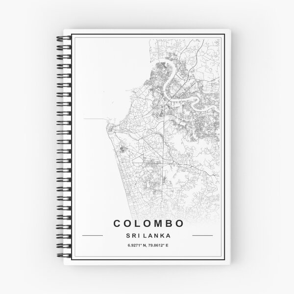 Item preview, Colombo City Map designed and sold by SHAMPAIN-ART-CO.