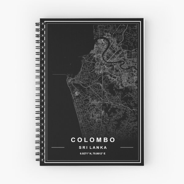 Item preview, Colombo City Map designed and sold by SHAMPAIN-ART-CO.