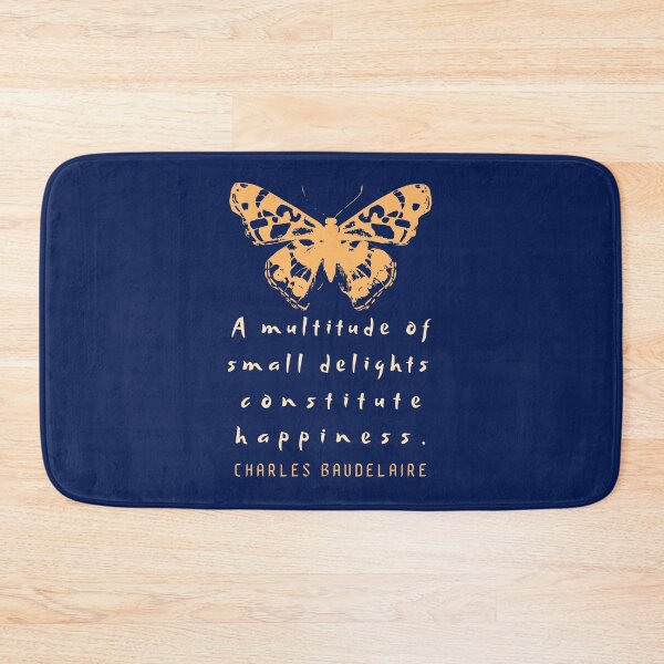 Item preview, Charles Baudelaire: A multitude of small delights constitute happiness. designed and sold by artbleed.