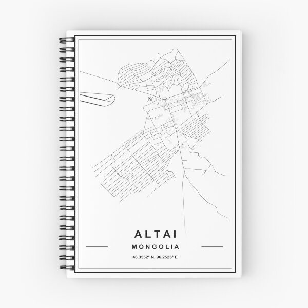 Item preview, Altai Map designed and sold by SHAMPAIN-ART-CO.